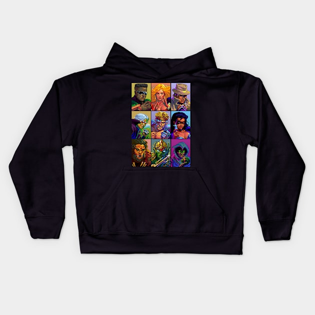 Fate Warriors Kids Hoodie by winsarcade